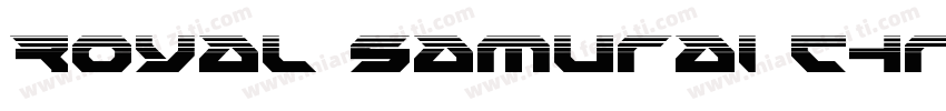Royal Samurai Chrome字体转换